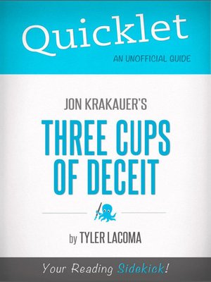 cover image of Quicklet on Jon Krakauer's Three Cups of Deceit